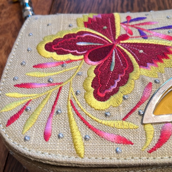 Christian Dior Butterfly Handbag - Picture 4 of 11